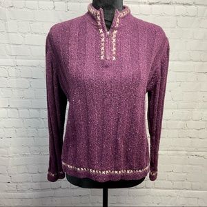 Vintage Woolrich Wool 1/4 Zip Sweater